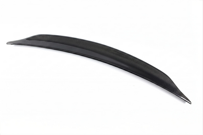 For 1990-1993 Lancer Evolution EVO 10 X Duckbill Rear Trunk Spoiler Carbon Fiber 3k Twill Weave High Glossy Finish