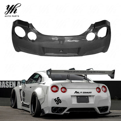 Carbon Fiber R35 OEM GTR REAR Bumper ( Rear Lip Not Included) CF