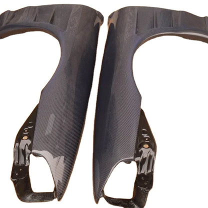 YH Carbon Fiber Front Vented Fender Wing Kit +25mm Perfect Fit for 1989-1994 Nissan Skyline R32 GTS 2D/4D BN Style