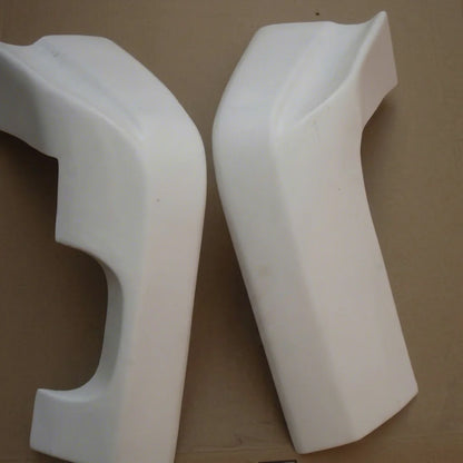 JUN Style Unpainted FRP Rear Bumper Spats Aprons Lip for Nissan Skyline R33 GTS GTS-T ECR33 Coupe Tuning Parts