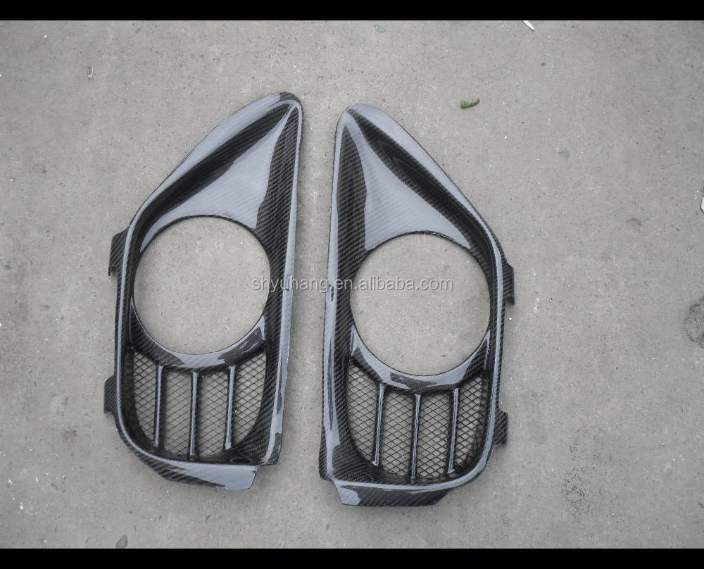 High Quality for Skyline R35 GTR Exhaust MCR Style Surround (pair) CF Carbon Fiber