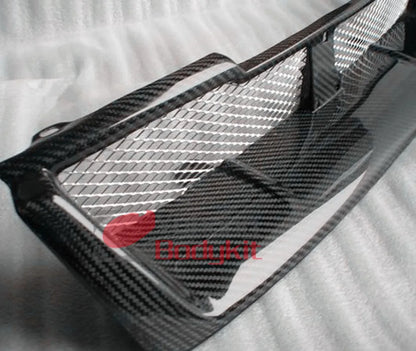 YH Auto Spare Part Carbon Fiber OEM Style Front Bumper Grille Black for 1995-1998 Skyline R33 GTR (Easy Installation