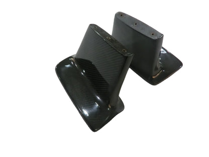 Carbon Fiber DUCKTAIL Black 1999-2002 Skyline R34 GTT GTR Jun Style Rear Spoiler Wing Higher Legs 20.5cm 2pcs
