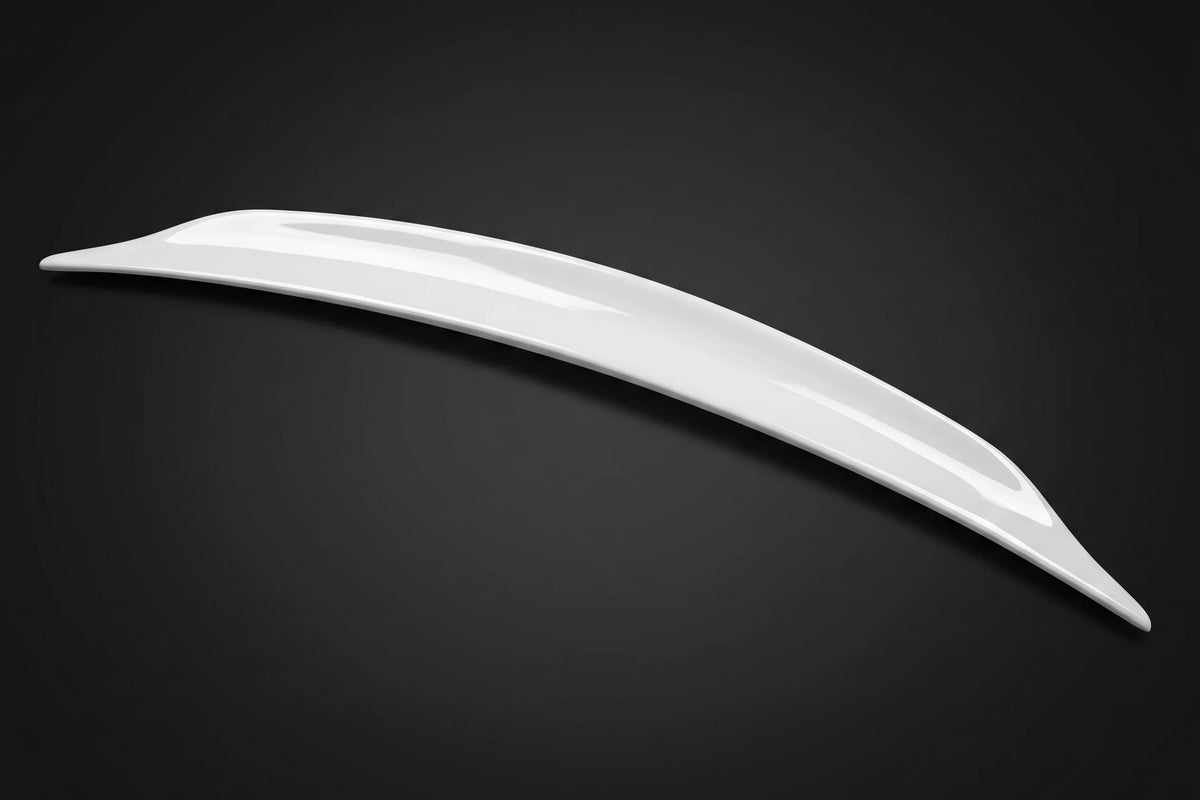 For 1990-1993 Lancer Evolution EVO 10 X Duckbill Rear Trunk Spoiler Carbon Fiber 3k Twill Weave High Glossy Finish