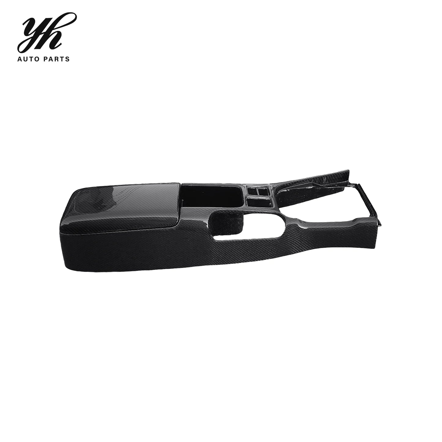 YH S14/S14A RHD High Quality Carbon Fiber Central Console Replacement with Armrest Cover Easy Installation No Warranty