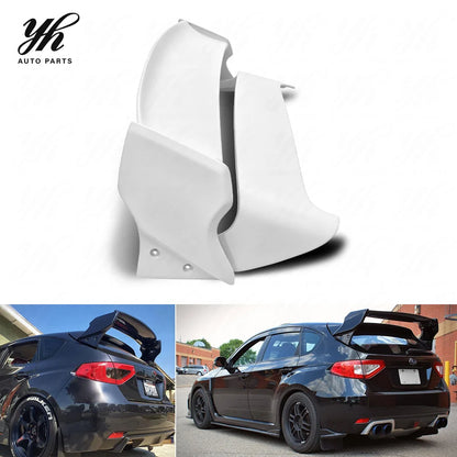 Glass Fiber Rear Spoiler for 2008-2014 Subaru Impreza GRB WRX STI VS Style Hatchback Single Deck