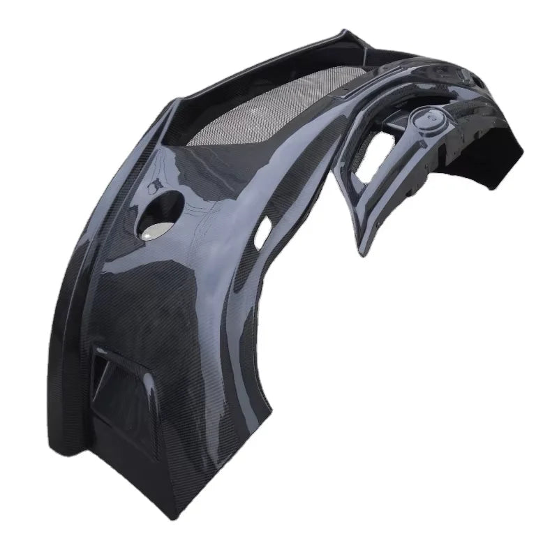 Polished Front Bumper Carbon Fiber/FRP for Impreza 10th STI