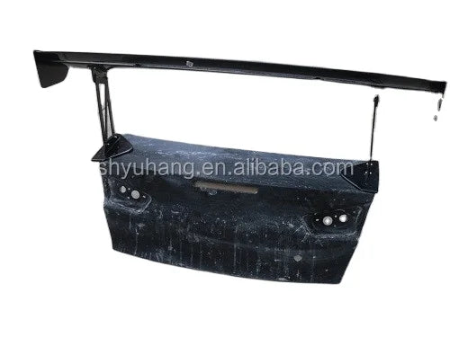 Evolution X Evo 10  REAR SPOILER GT WING (1600 mm 1700 mm 1400 Mm) CARBON FIBER WITH ALUMINUM STANDS CF