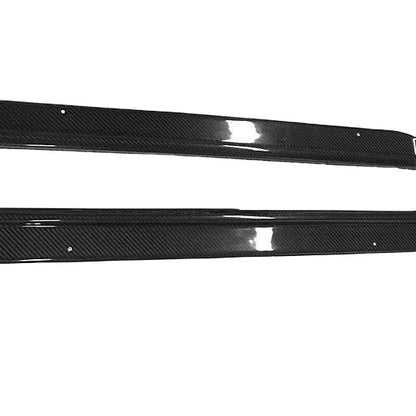 Yuhang High Quality Carbon Fiber Door Sill Kick Panel Black for 1995-1998 S14/S14A Silvia Zenki Kouki with Easy Installation