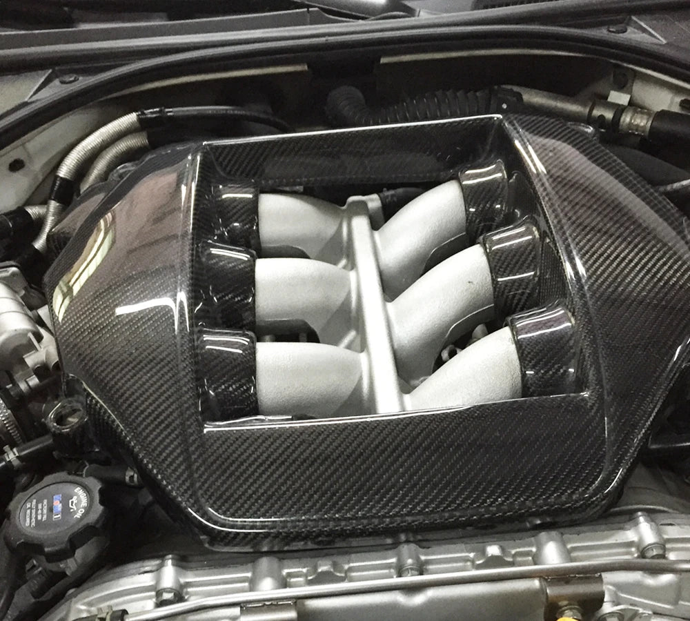 New Carbon Fiber High Gloss Black Skyline R35 GTR Engine Cover