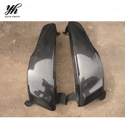 Glass Fiber Evolution EVO 10 X Headlight Block Out Panel Replacement (Pair) FRP