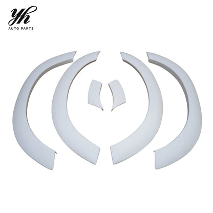 FRP 400R Style Fender Flares Wheel Arches Fiberglass for Nissan Skyline R33 GTS GTR BCNR33 Widebody Kit 4PCS