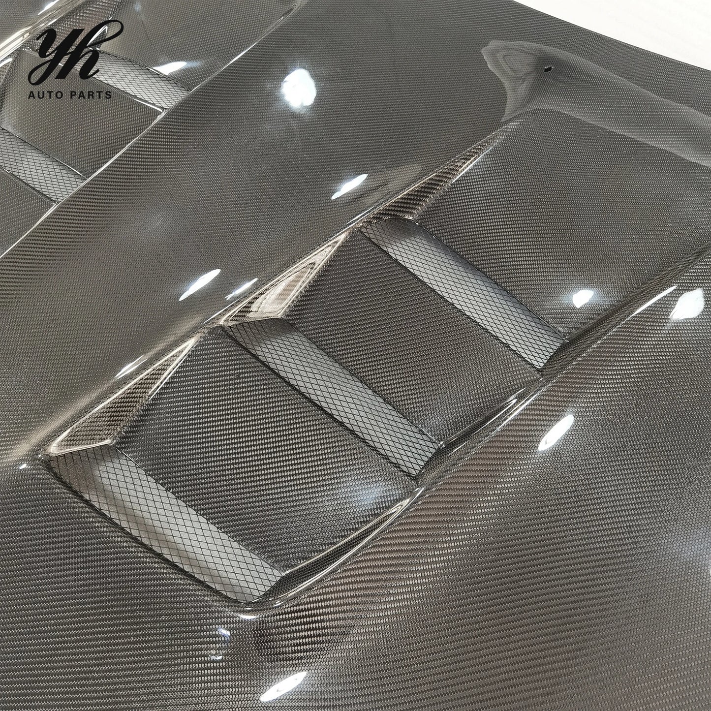 New Carbon Fiber RE Style Hood for RX7 FD3S (1993-1994) with High Gloss Finish and 3K Twill Weave