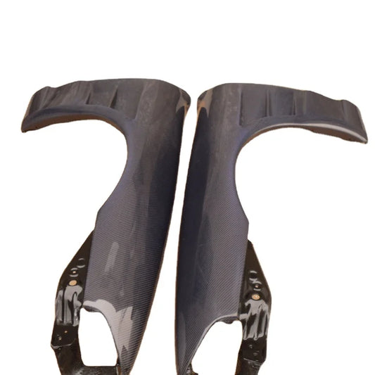 For 1989-1994 Skyline R32 GTS 2D 4D BN Style Front Vented Fender +25mm Carbon Fiber High Glossy Finish Yuhang Brand
