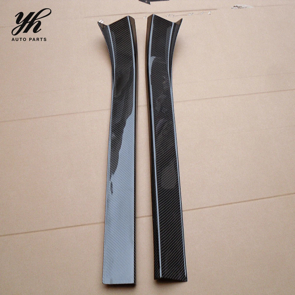 Hot Selling Door Sill Plate Step Panel Kick 2pcs Black Brand for 2002-2008 350Z Z33 Fairlady VQ35 Carbon Fiber