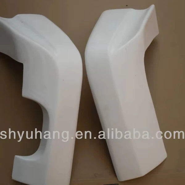 JUN Style Unpainted FRP Rear Bumper Spats Aprons Lip for Nissan Skyline R33 GTS GTS-T ECR33 Coupe Tuning Parts