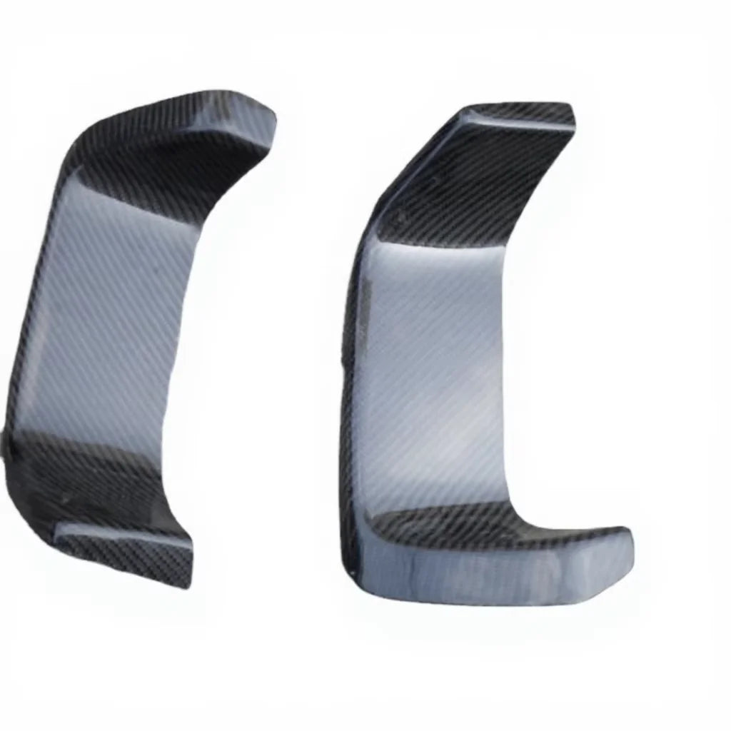 Carbon Fiber GRB STI Exhaust Heatshield Pair for Impreza (Black High Gloss Finish)