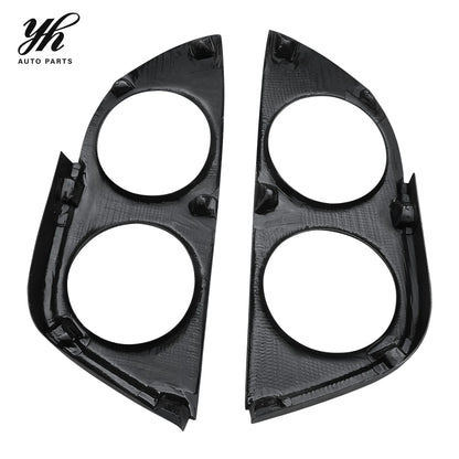 For Skyline R33 GTR GTS Rear Lamp Light Cover (pair) CF Carbon Fiber