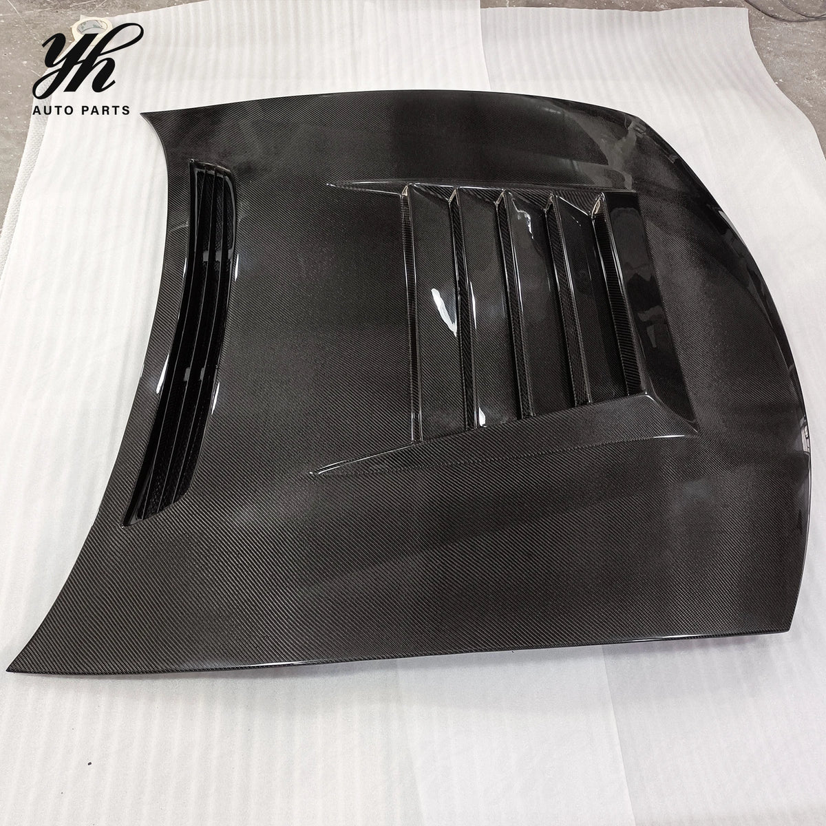 FRP D-Max Style Vented Engine Hood Fiberglass Bonnet for Nissan Silvia S14A S14 Kouki 1997-1998 Tuning Parts
