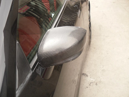 2008-2013 Nissan Skyline R35 GTR Side Mirror Cover Set Includes 2 Pieces