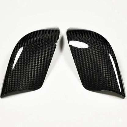 3K Twill Carbon Fiber Door Mirror Lower Bottom Housing Shells 2Pcs Set for Nissan GTR R35 2009 2010 2011 Accessories