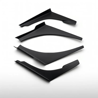 4pcs FRP Track Canards for Lancer Evolution 7-9 EVO Custom Performance Enhancement Model