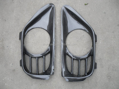 High Quality for Skyline R35 GTR Exhaust MCR Style Surround (pair) CF Carbon Fiber