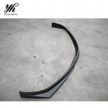 Black Carbon Fiber Front Lip Splitter Valance CF with High Gloss Finish for YH 03-05 Lancer Evolution EVO 8 Ralliart