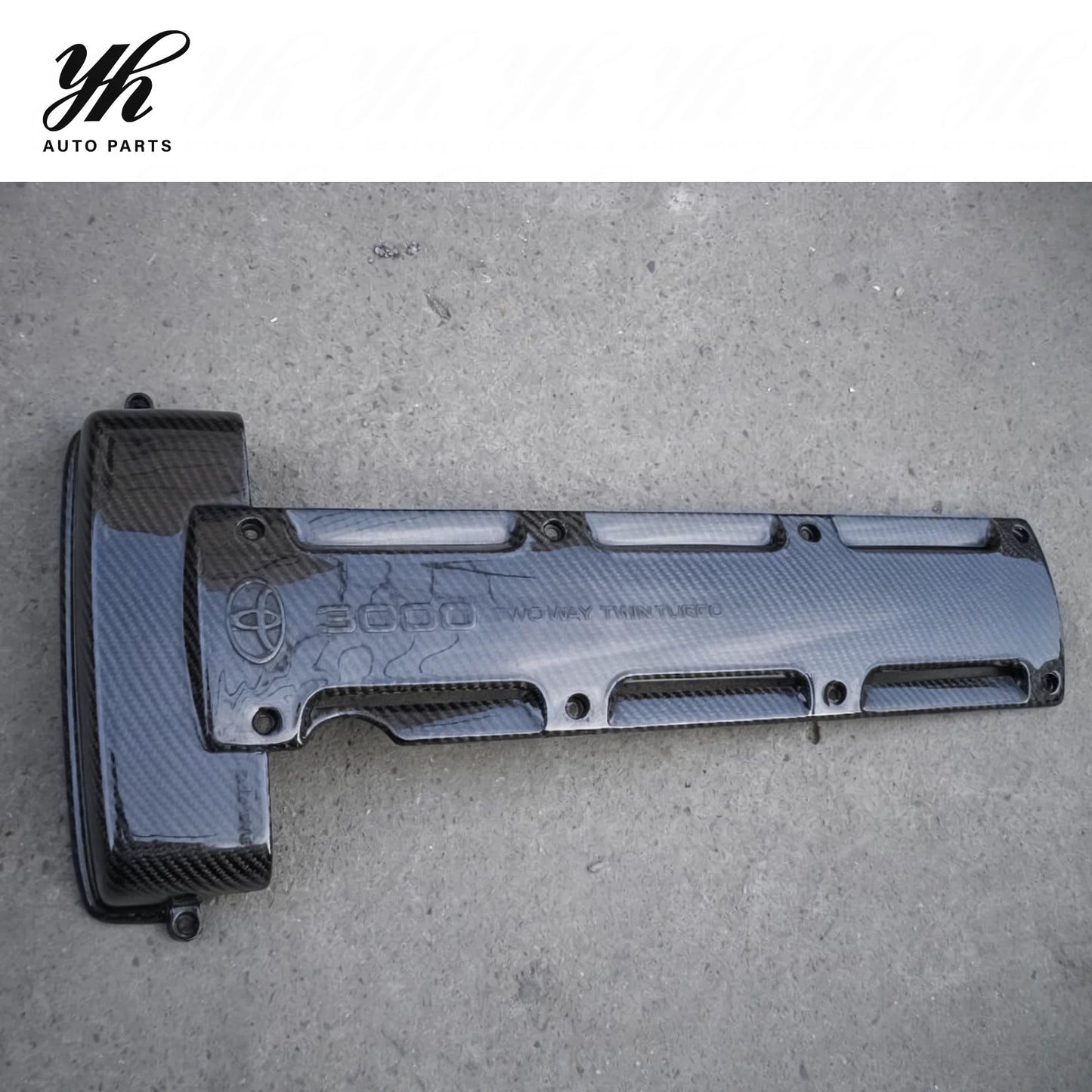 1993-1998 Supra MK4 2JZ Engine Plug Cover 2JZ NON-VVTI Carbon Fiber