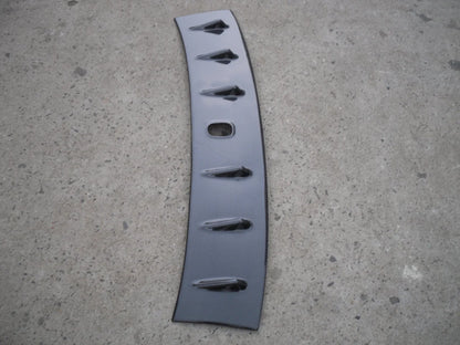 Yuhang Black Carbon Fiber Vortex Generator Roof Spoiler for Mitsubishi Lancer EVO 10 X (1989-1990) Non-SSS Fit Antenna Base