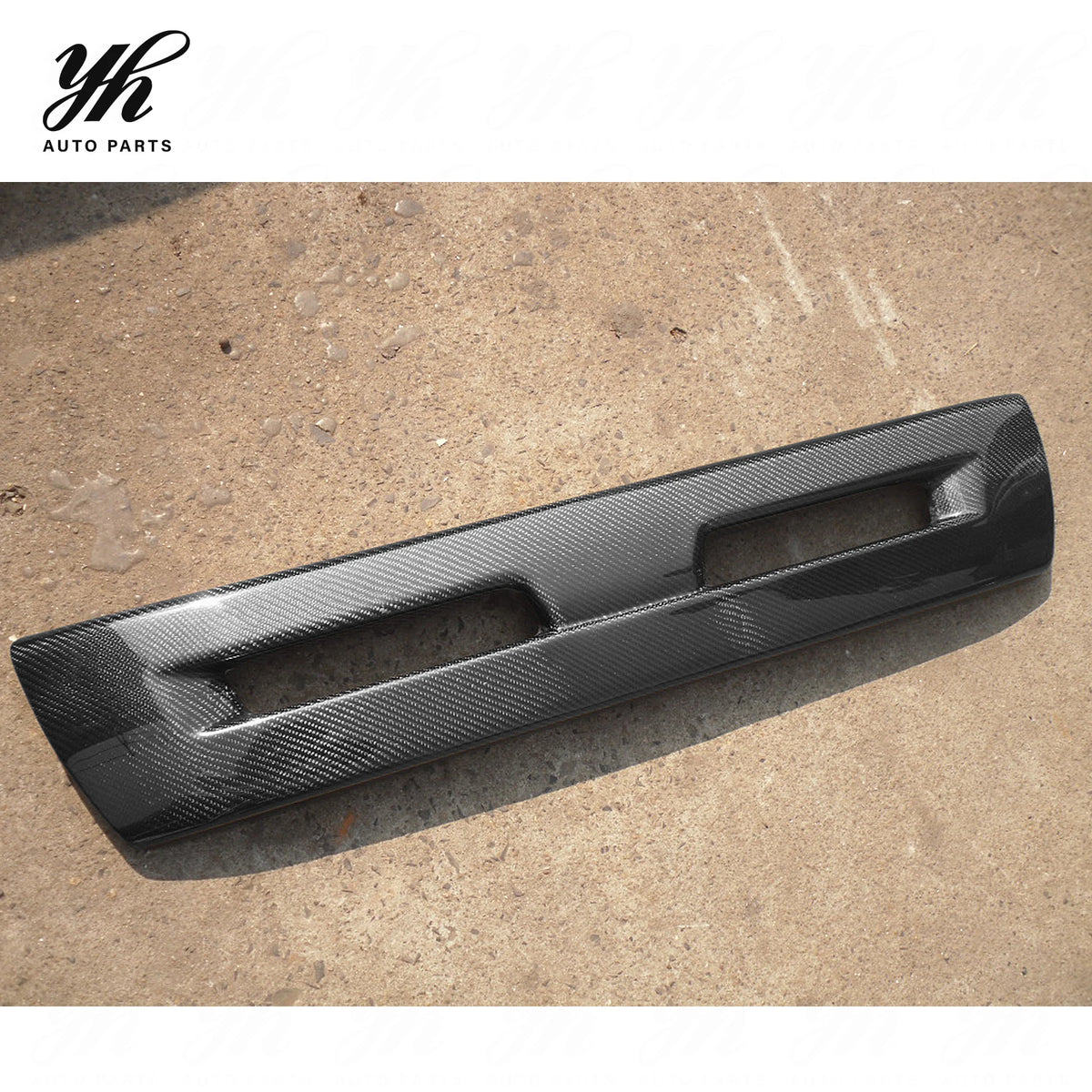 Yuhang High Quality Factory-Direct Black EVO X Carbon Fiber Front Bumper Grill for Mitsubishi Lancer 1998-2001