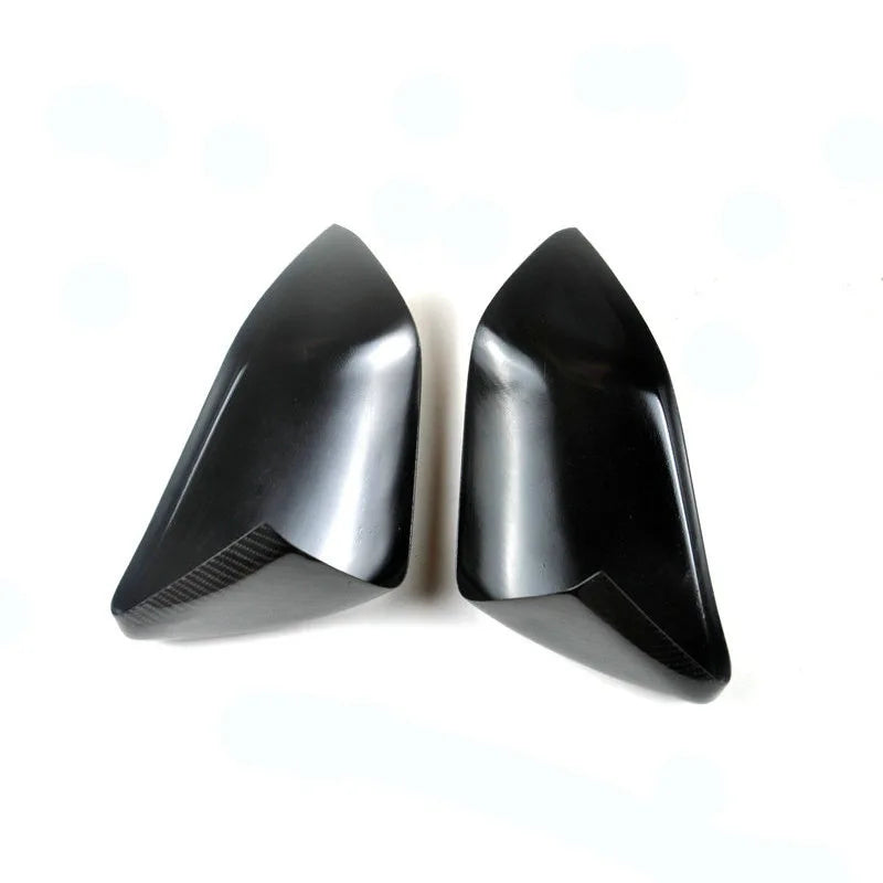 OLIVER Fitment Non-Light Modified Carbon Fiber Paste-on Rearview Mirror Shell Cover Sticker