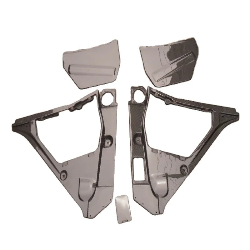 Yuhang High Quality Black Skyline R35 GTR OEM Style Carbon Fiber Engine Compartment Cover Set (5pcs)