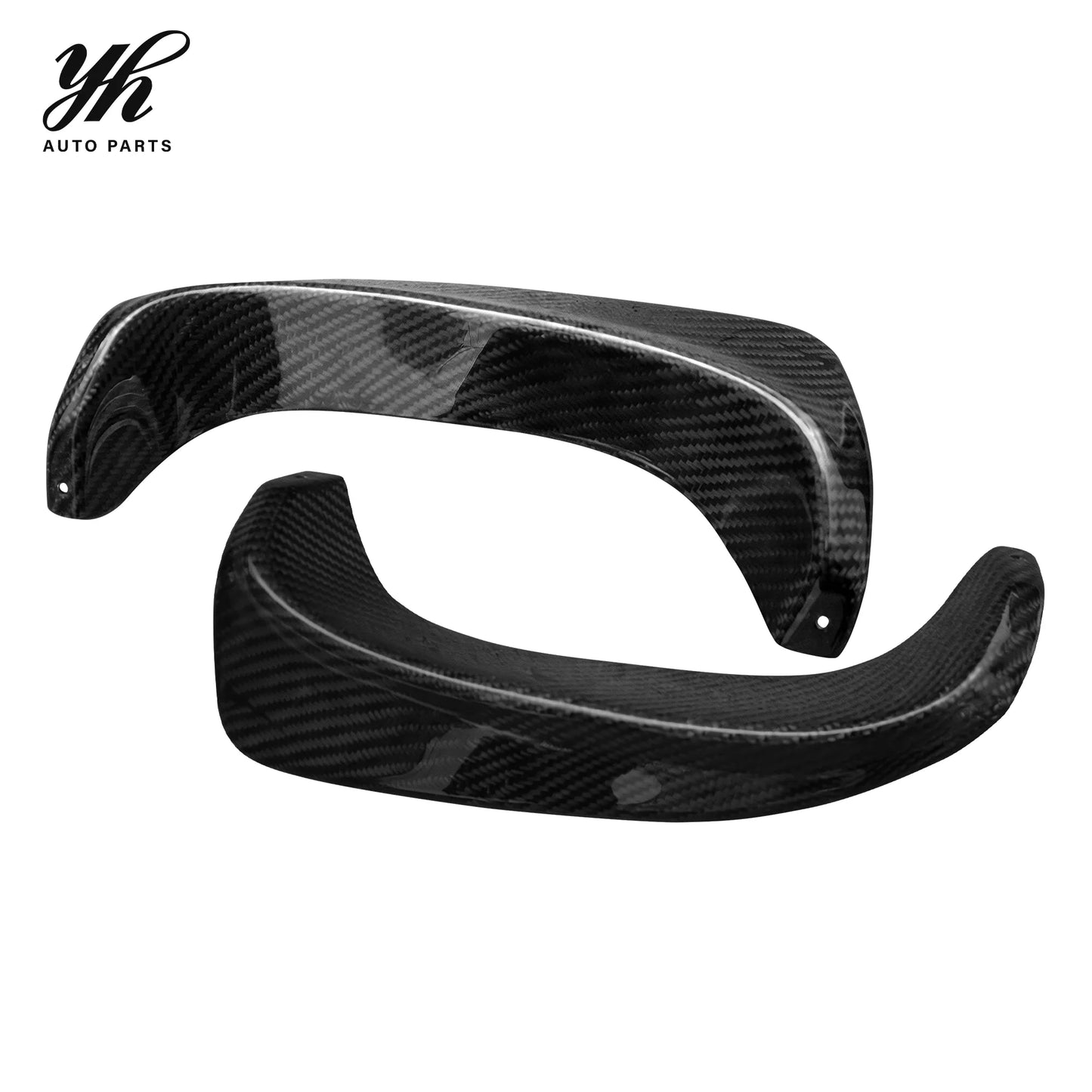 Carbon Fiber Rear Bumper Exhaust Heatshield for CF 1999-2002 S15 OEM