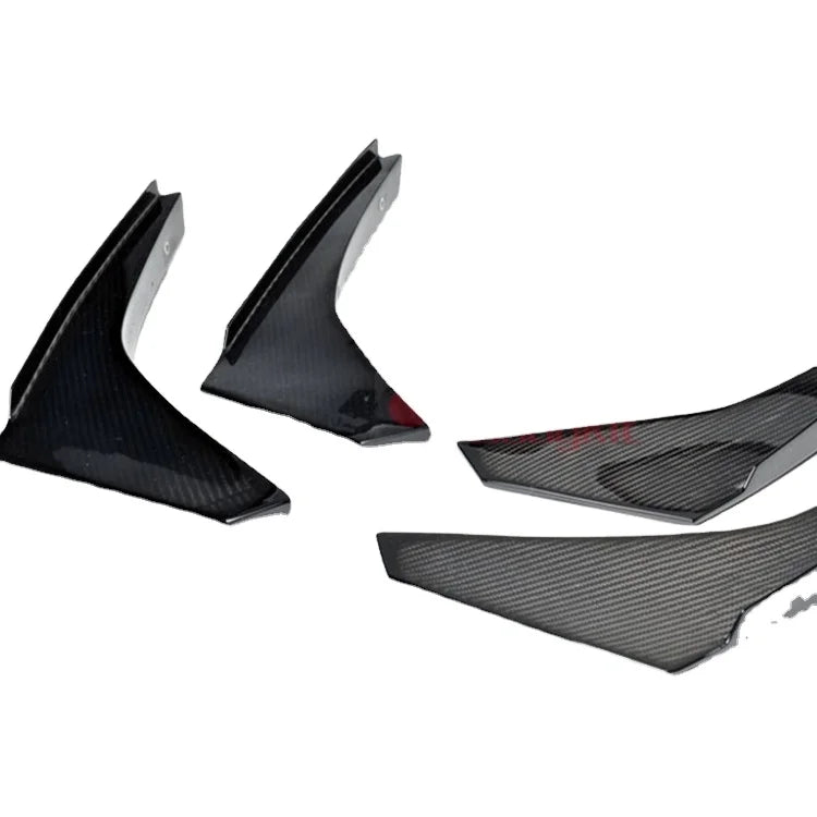For 2008-2010 R35 GTR GTR35 CBA JDM Style Bumper Canards 4pcs