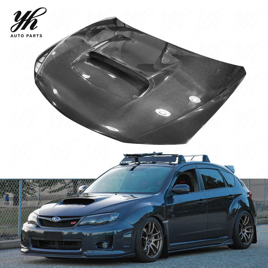 OEM Style Hood / Bonnet for Subaru Impreza WRX STI GRB / GVB | Carbon Fiber / Glass Fiber