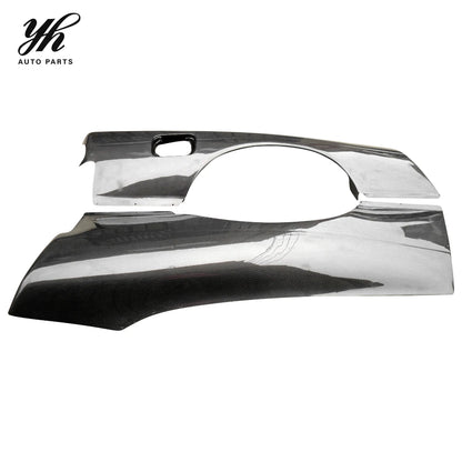 3K Twill Carbon Fiber Rear Over Fenders +50mm Widebody Flares for Nissan 180SX RS13 S13 240SX Hatchback Tuning