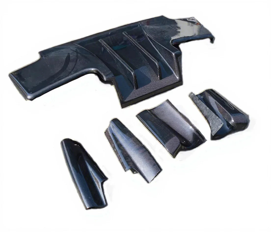 Rear Diffuser 7pcs CF for R32 GTR TS Carbon Fiber