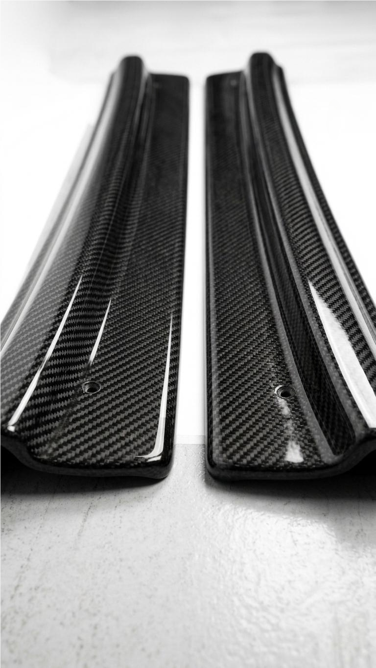 Premium Carbon Fiber / FRP Door Sill Guards for Mazda RX-7 FD3S (1991-2002)