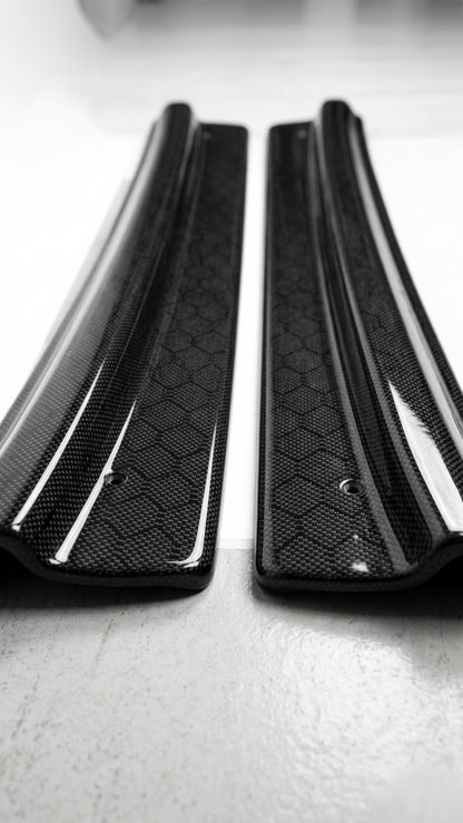 Premium Carbon Fiber / FRP Door Sill Guards for Mazda RX-7 FD3S (1991-2002)