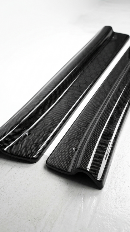 Premium Carbon Fiber / FRP Door Sill Guards for Mazda RX-7 FD3S (1991-2002)