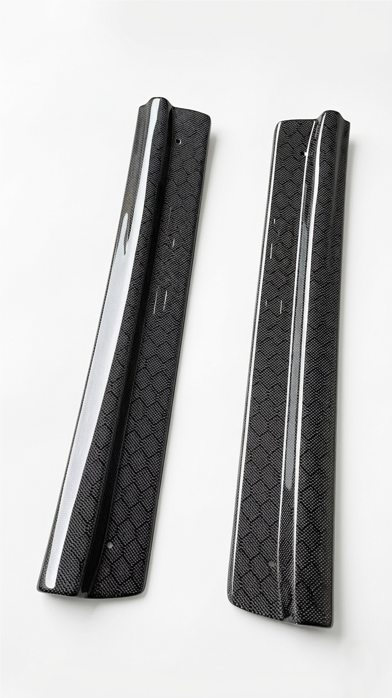 Premium Carbon Fiber / FRP Door Sill Guards for Mazda RX-7 FD3S (1991-2002)