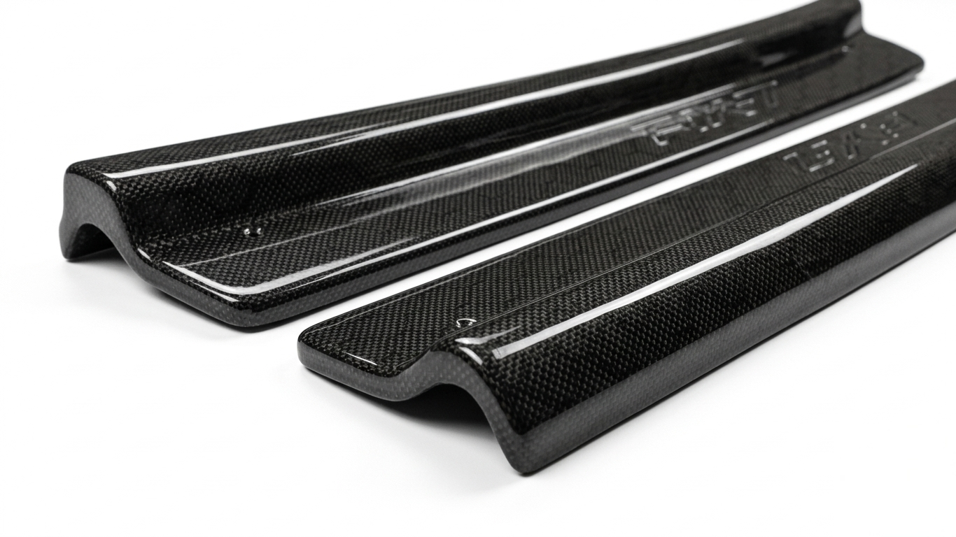 Premium Carbon Fiber / FRP Door Sill Guards for Mazda RX-7 FD3S (1991-2002)